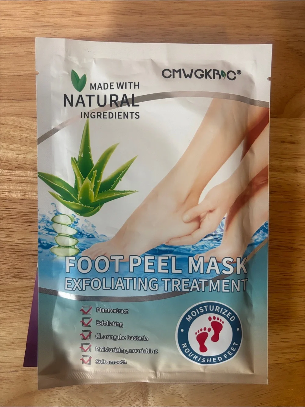 Foot Peel Mask Exfoliating Treatment, 2 Pack
